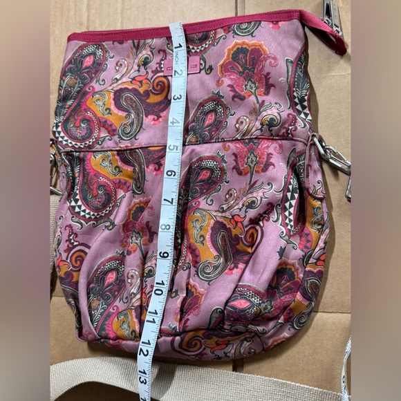 Vintage Etro Pink Paisley Crossbody Bag - Picture 5 of 9